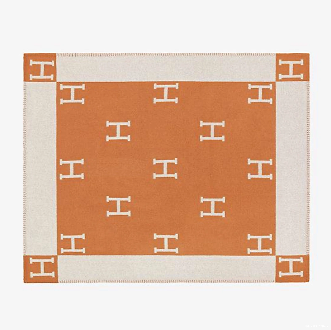 THROW WOOL CLASSIC HERMES BLANKET 0813